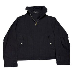 Man Collection High Collar Designer Casual Oversized Shacket Jacket Mens 2XL